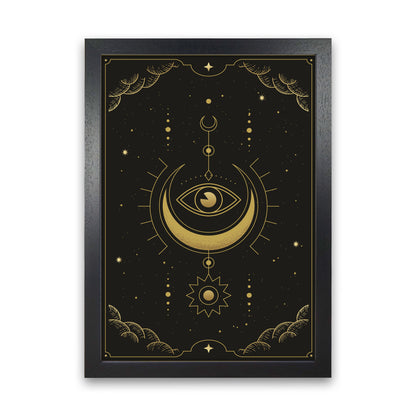 Tarot Card #1 Art Print by Jason Stanley Black Grain