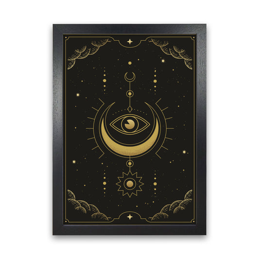 Tarot Card #1 Art Print by Jason Stanley Black Grain