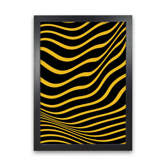Yellow Vibes Art Print by Jason Stanley Black Grain