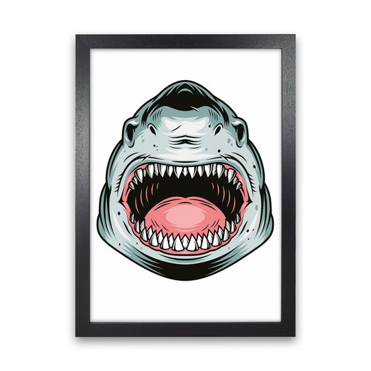 Sharkboy5000 Art Print by Jason Stanley Black Grain