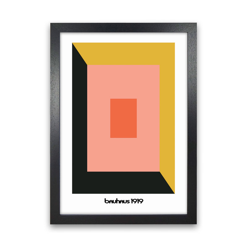 Bauhaus 1919 Art Print by Jason Stanley Black Grain