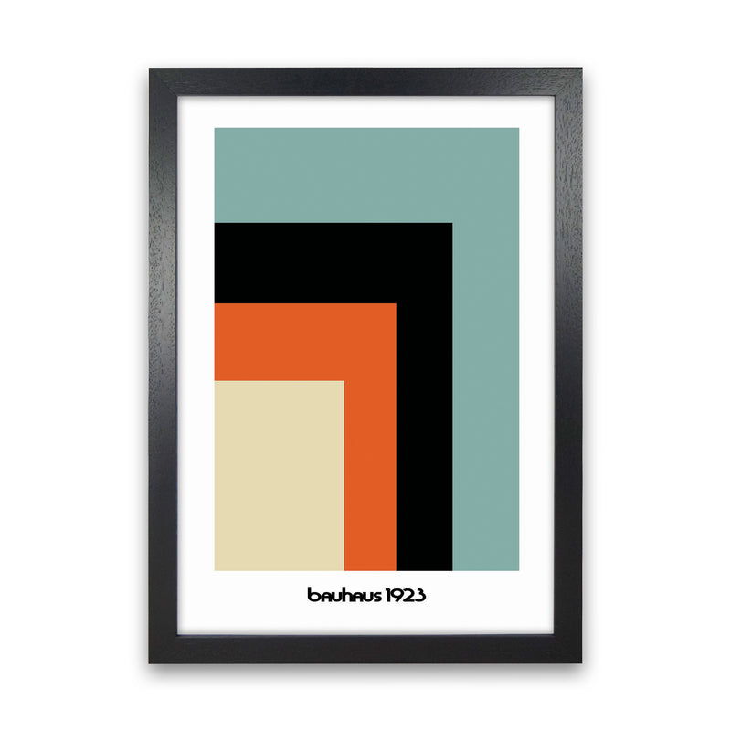 Bauhaus 1923 Art Print by Jason Stanley Black Grain