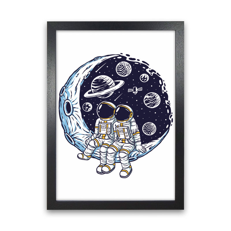 Best Friends Art Print by Jason Stanley Black Grain