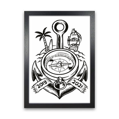 Yarrrrrrrrrr Art Print by Jason Stanley Black Grain