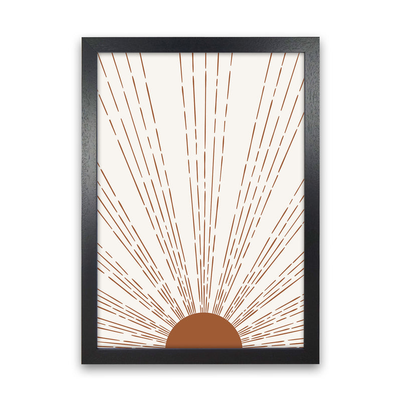Light Beams Art Print by Jason Stanley Black Grain