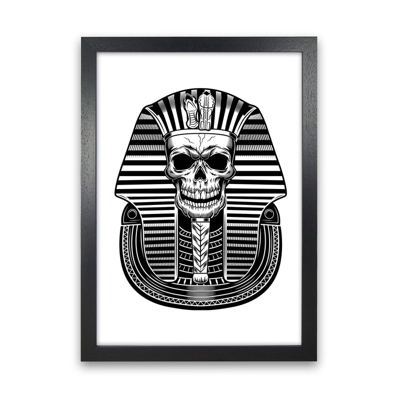 Pharoah Art Print by Jason Stanley Black Grain