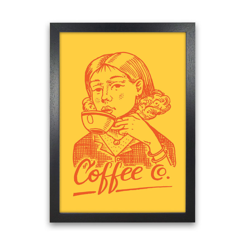 Coffee Art Print by Jason Stanley Black Grain