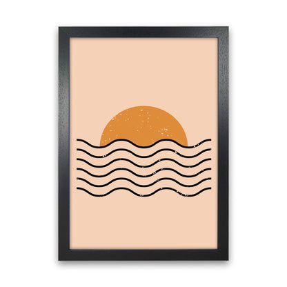 Boho Sunset Art Print by Jason Stanley Black Grain
