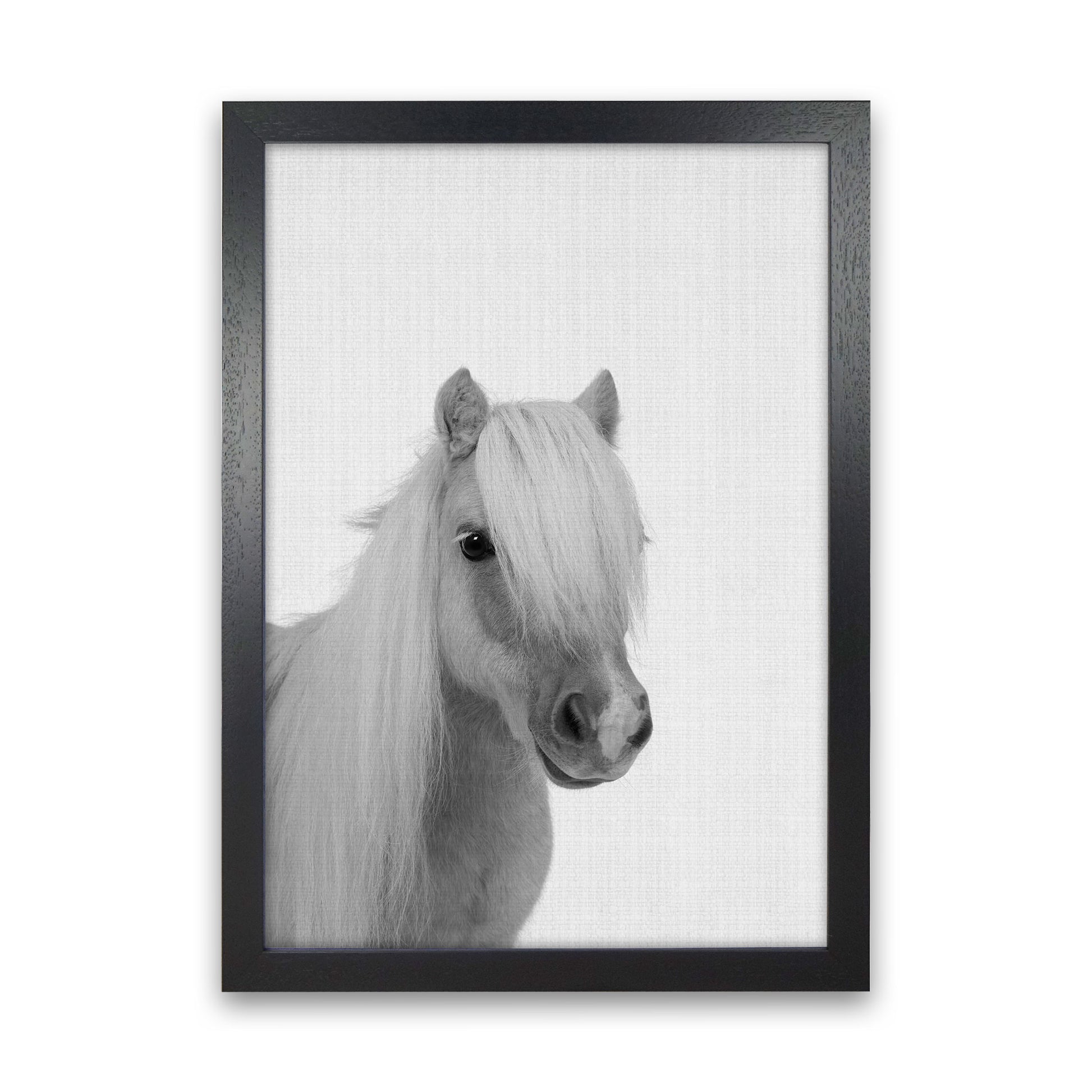 Stay Gold Pony Boy Art Print by Jason Stanley Black Grain