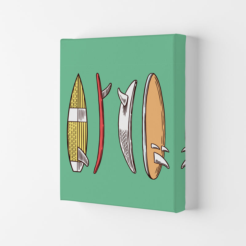 Vintage Surfboard Collection Art Print by Jason Stanley Canvas