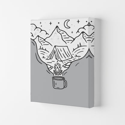 It All Started With Coffee Art Print by Jason Stanley Canvas