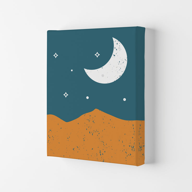 Moonrise Over The Mountain Art Print by Jason Stanley Canvas