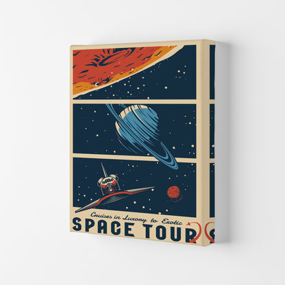 Outer Space Series - #18 Art Print by Jason Stanley Canvas