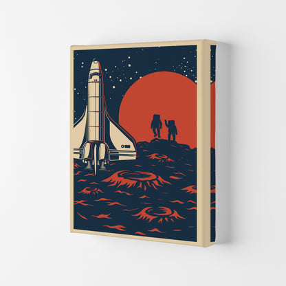 Outer Space Series - #10 Art Print by Jason Stanley Canvas