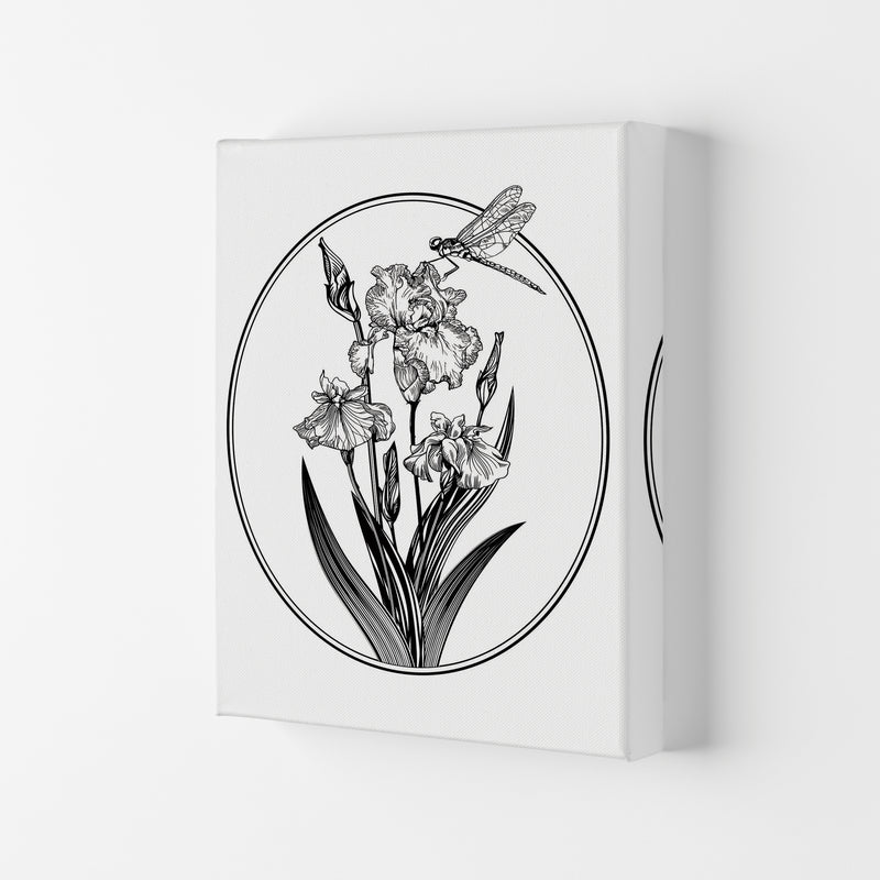 Vintage Beautiful Flower Art Print by Jason Stanley Canvas