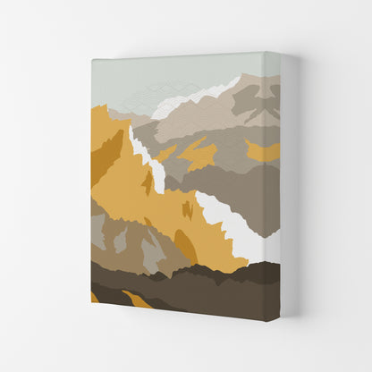 Japanese Mountain Scene Art Print by Jason Stanley Canvas