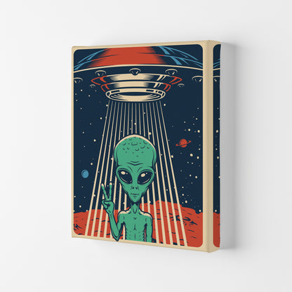 Outer Space Series - #5 Art Print by Jason Stanley Canvas
