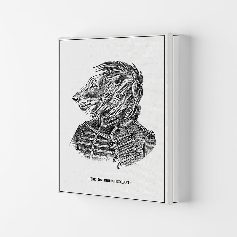 The Distinguished Lion Art Print by Jason Stanley Canvas
