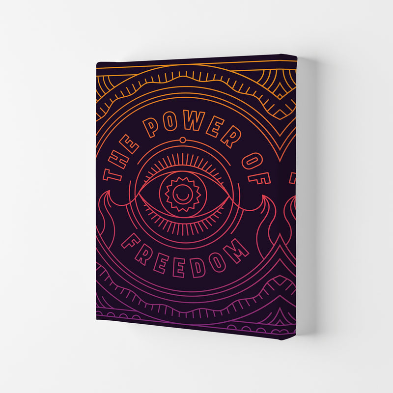 The Power For Freedom!! Art Print by Jason Stanley Canvas