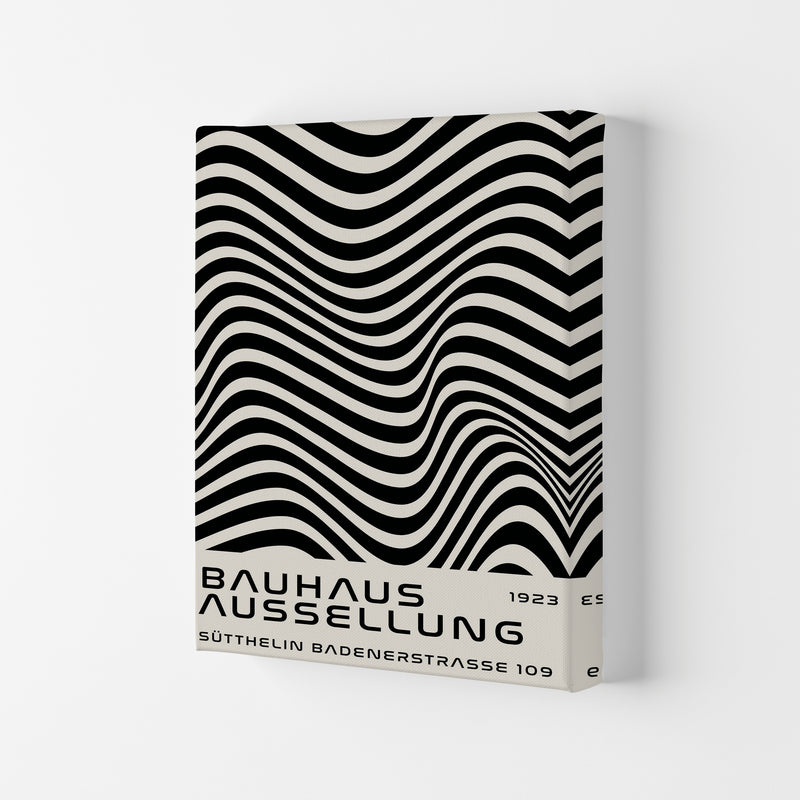 Bauhaus Black And White Art Print by Jason Stanley Canvas