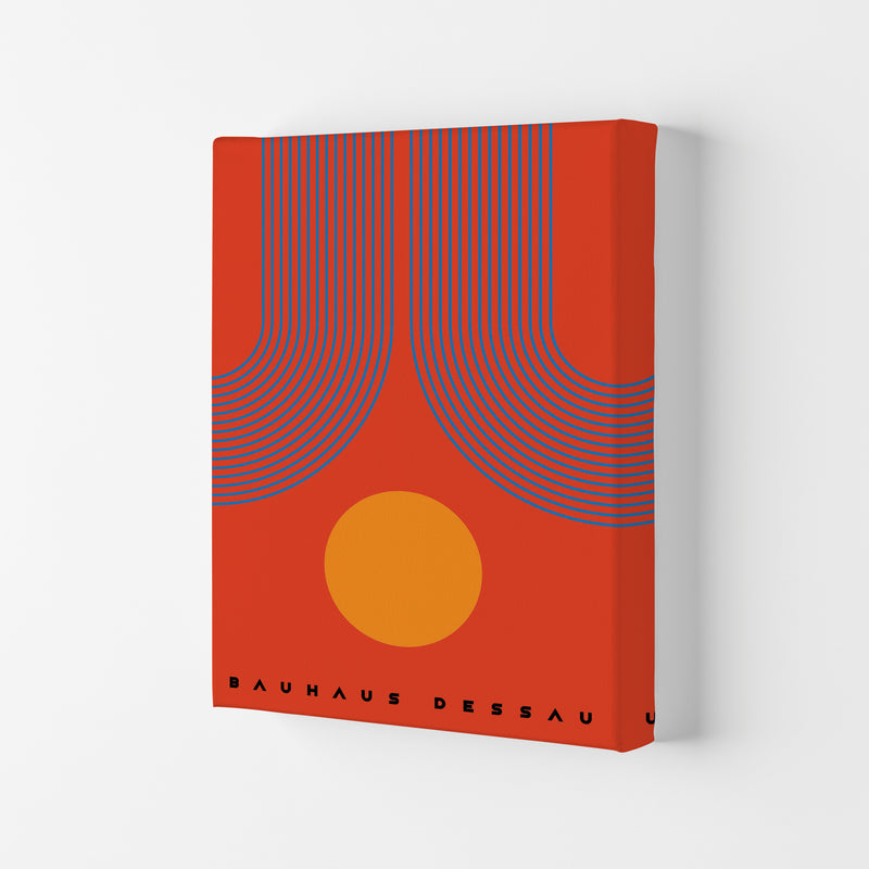 Bauhaus Design IIIII Art Print by Jason Stanley Canvas
