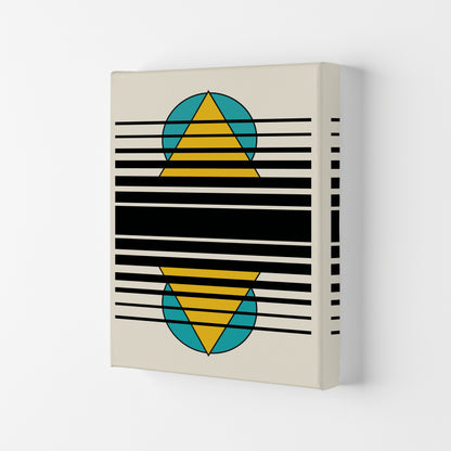 Geometric Suns. IIII Art Print by Jason Stanley Canvas