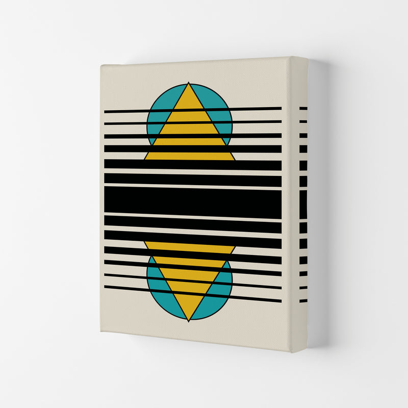 Geometric Suns. IIII Art Print by Jason Stanley Canvas
