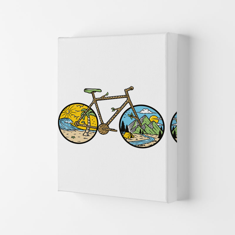 Best Bike Ride Ever Art Print by Jason Stanley Canvas