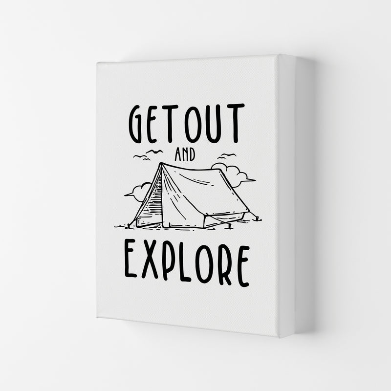 Get Out And Explore Art Print by Jason Stanley Canvas