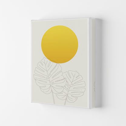 Botanical Yellow 1 Art Print by Jason Stanley Canvas
