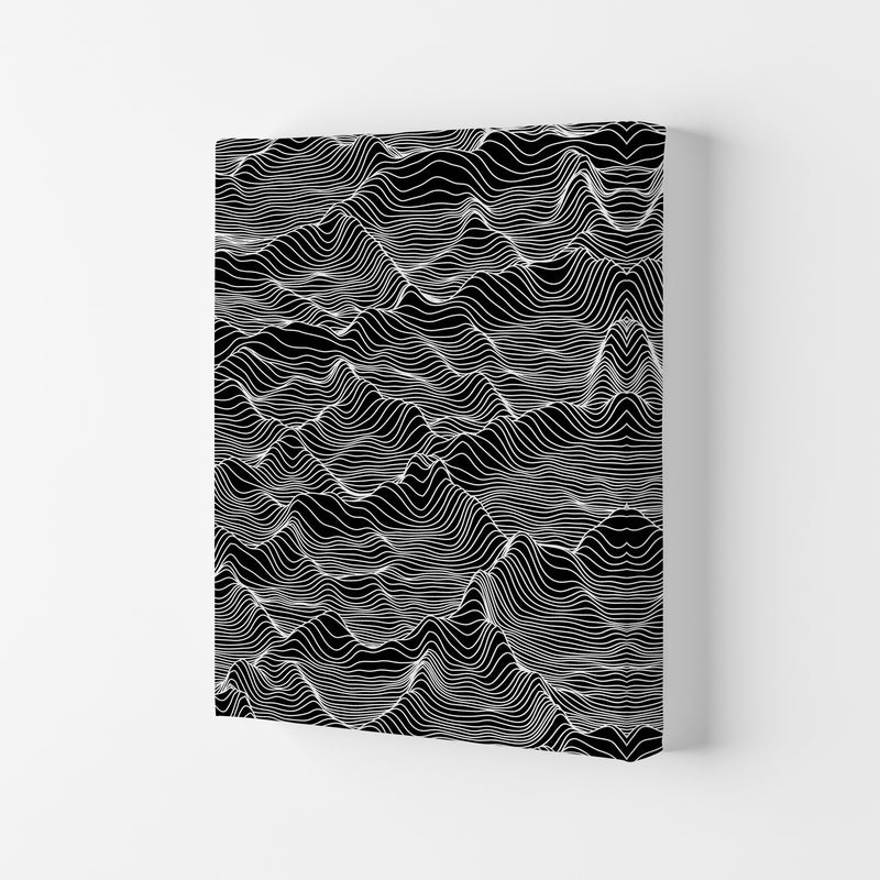 Abstract Mountains Art Print by Jason Stanley Canvas