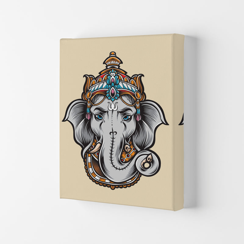 Ask Lord Ganesha Art Print by Jason Stanley Canvas