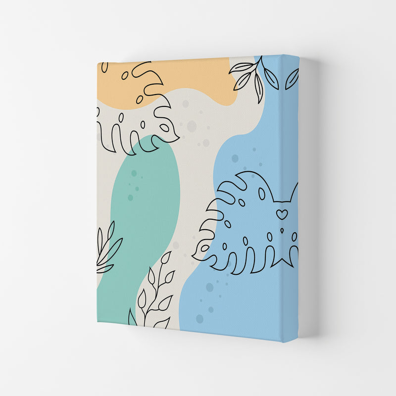 Abstract Leaves I Art Print by Jason Stanley Canvas