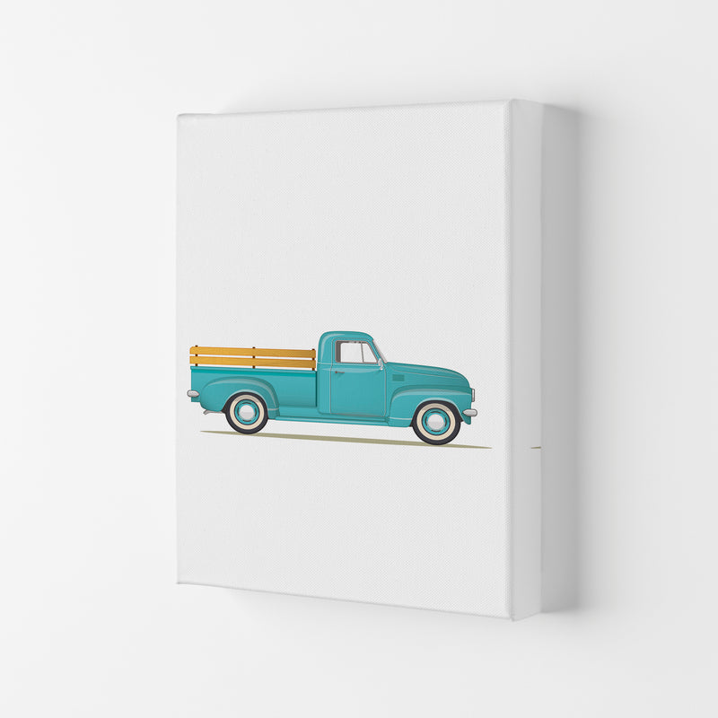 Old Trusty Pickup Art Print by Jason Stanley Canvas