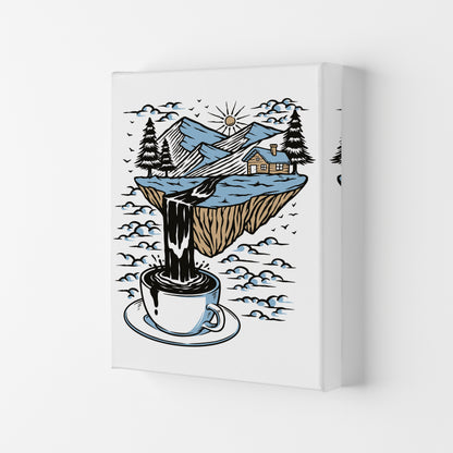 The River Flows Art Print by Jason Stanley Canvas
