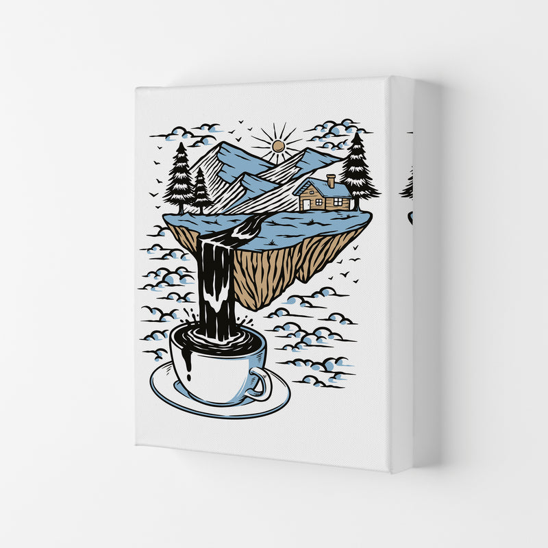 The River Flows Art Print by Jason Stanley Canvas