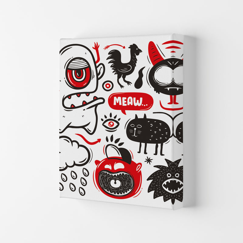 This Is A Doodle Art Print by Jason Stanley Canvas
