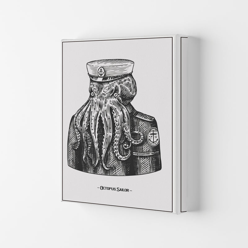 Octopus Sailor Art Print by Jason Stanley Canvas