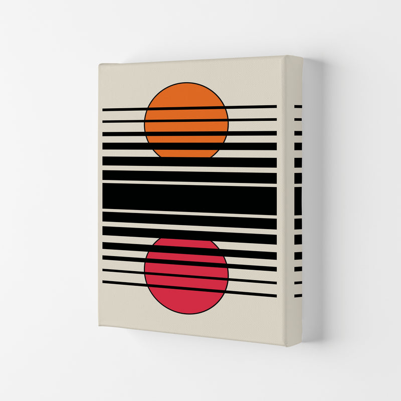 Geometric Suns Art Print by Jason Stanley Canvas