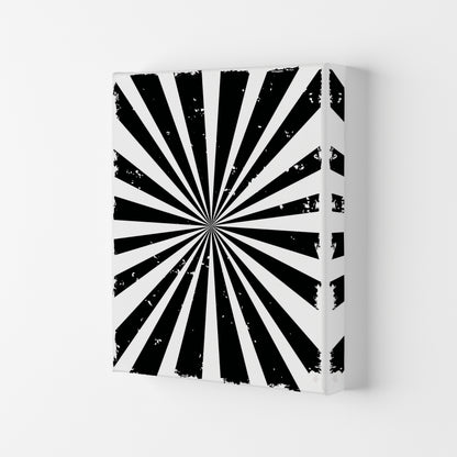 Black Sun Rays Art Print by Jason Stanley Canvas