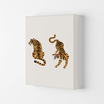 The Two Tigers Art Print by Jason Stanley Canvas