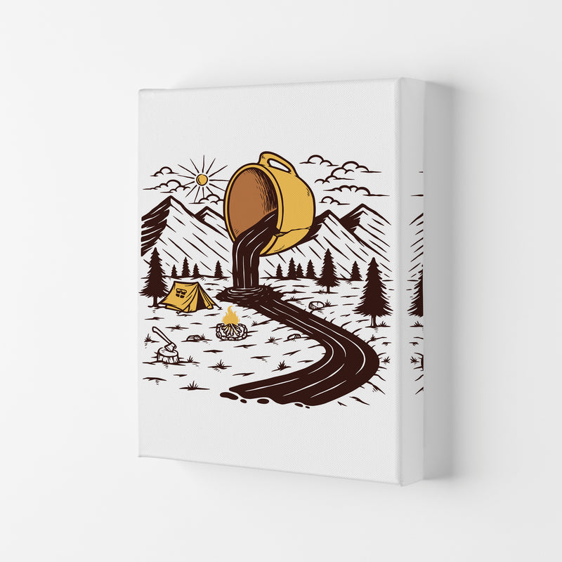 Coffee Is Life Art Print by Jason Stanley Canvas