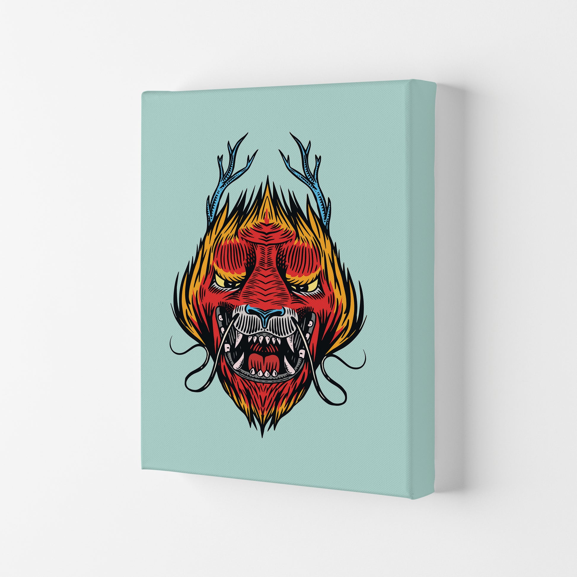 Chinese Dragon Art Print by Jason Stanley Canvas