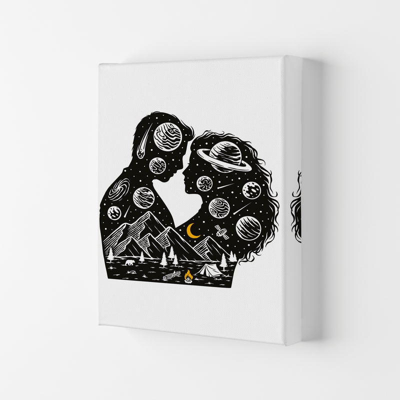 Galactic Love Art Print by Jason Stanley Canvas