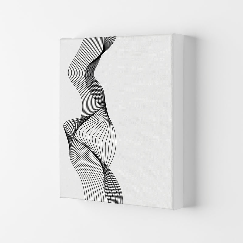 Line Wobbles Art Print by Jason Stanley Canvas