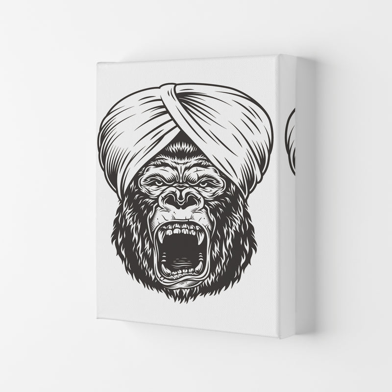 Wise Gorilla Art Print by Jason Stanley Canvas