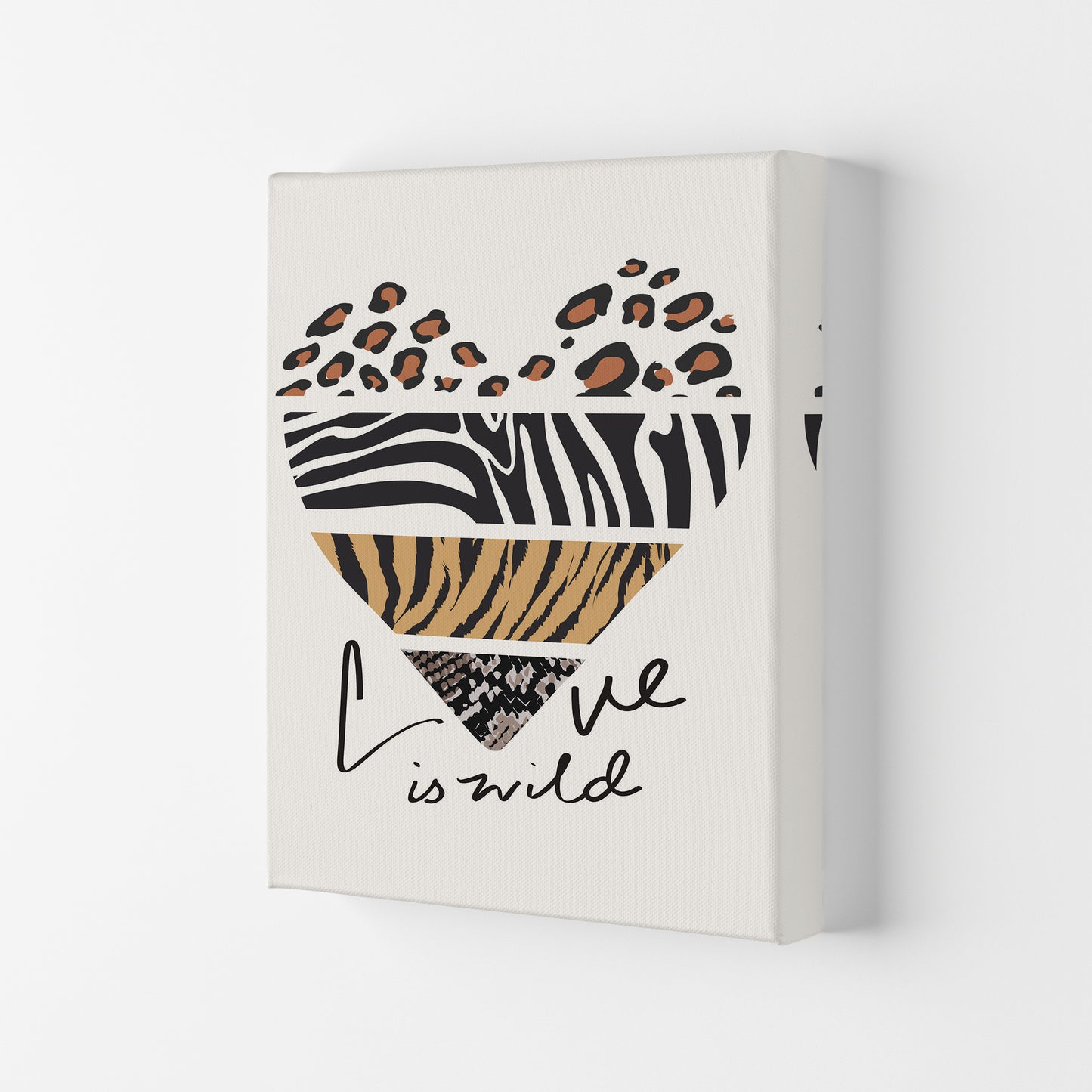 Love Is Wild Art Print by Jason Stanley Canvas