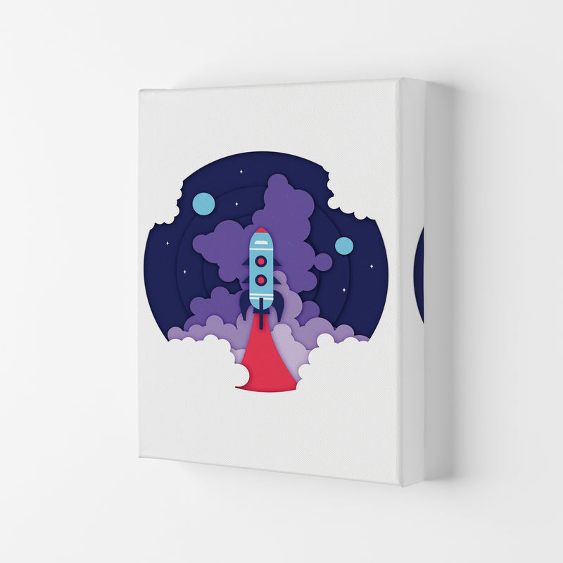 To The Moon Art Print by Jason Stanley Canvas