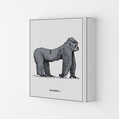 The Gorilla Art Print by Jason Stanley Canvas