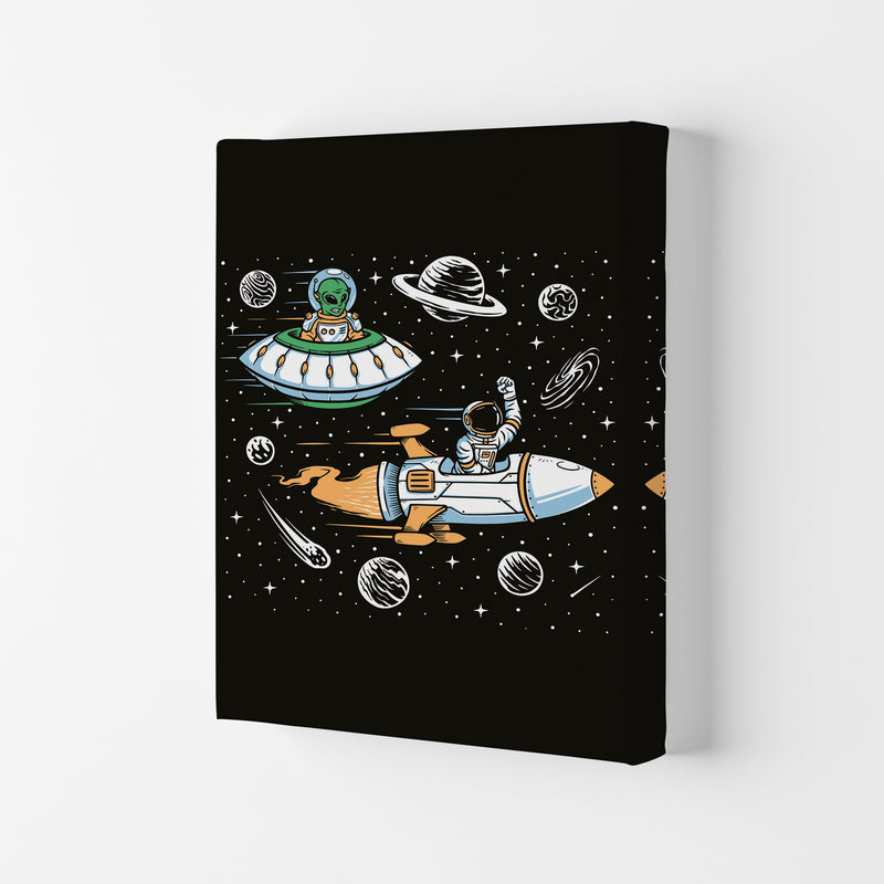 Space Rage Art Print by Jason Stanley Canvas